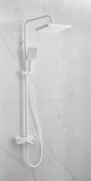 Душевая стойка BELZ B658 B24658-8 матовая белая Душевая стойка BELZ B658 B24658-8 матовая белая