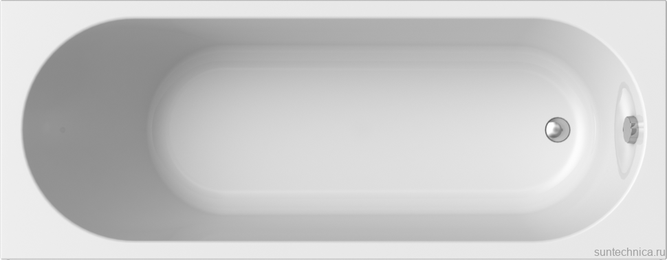 Акриловая ванна Radomir Vannesa Виктория 2-01-0-0-1-250Р 150x70 см, пристенная, белая, с каркасом