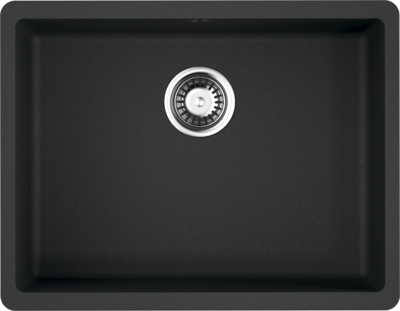 Комплект Мойка Omoikiri Kata 54-U-BL черная + Смеситель Hansgrohe Metris M71 14834000 хром