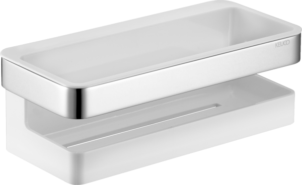Полка Keuco Collection Moll 12758 хром, белая