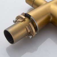 Смеситель для кухни с подключением фильтра Shevanik S428G, золотой сатин Смеситель для кухни с подключением фильтра Shevanik S428G, золотой сатин