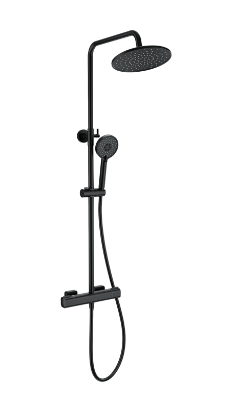 Душевая стойка Wonzon & Woghand WW-B3051-A-MB матовая черная