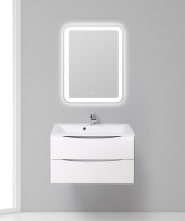 Тумба под раковину BelBagno Marino 80 bianco lucido, подвесная
