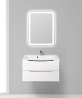 Тумба под раковину BelBagno Marino 80 bianco lucido, подвесная