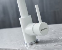 Комплект Мойка GranFest Quarz Z09 белый + Смеситель Paulmark Kassel Ka214311-431TW белый