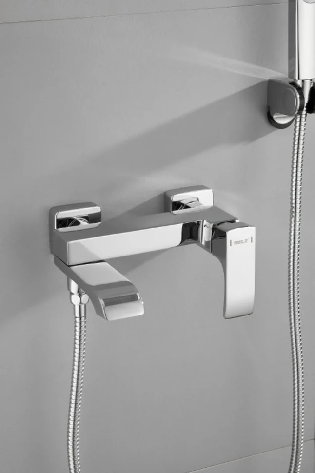 Смеситель для ванны с душем BELZ B507 B60507 хром