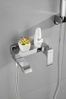 Смеситель для ванны с душем BELZ B507 B60507 хром Смеситель для ванны с душем BELZ B507 B60507 хром