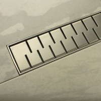 Душевой трап (лоток) MCH Chudej Medium CH450M 45 см, решетка хром, с сифоном