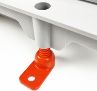 Душевой трап (лоток) MCH Chudej Medium CH450M 45 см, решетка хром, с сифоном