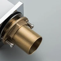 Смеситель для раковины Gappo G1007-78 белый, хром Смеситель для раковины Gappo G1007-78 белый, хром