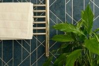 Полотенцесушитель электрический Сунержа Богема 3.1 00-6003-6040 70x45 см, подключение справа, без покрытия, лесенка