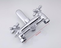 Смеситель для ванны с душем Frap H25 F3025 хром Смеситель для ванны с душем Frap H25 F3025 хром