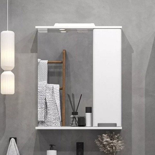 Зеркало-шкаф SanStar Ориана 60 белое