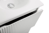 Тумба с раковиной BelBagno Uno-mini 40 подвесная, 2 ящика, bianco opaco