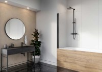 Шторка на ванну Radaway Nes Black PNJ I 80 L