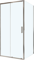Душевой уголок BelBagno Luce A-1-100/100-C-Cr профиль хром, стекло прозрачное