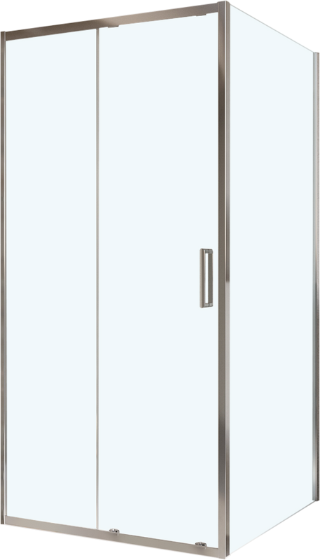 Душевой уголок BelBagno Luce A-1-100/100-C-Cr профиль хром, стекло прозрачное