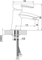 Смеситель для раковины Lemark Atlantiss LM3206C
