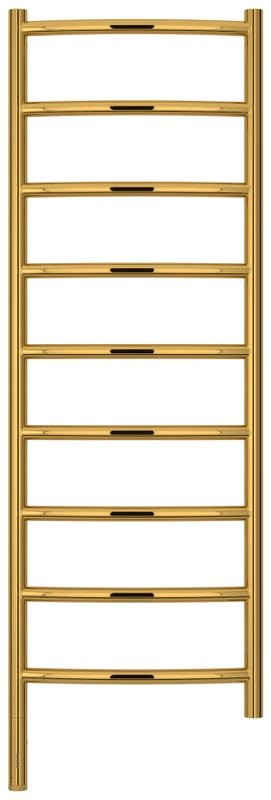 Полотенцесушитель электрический Сунержа Галант 3.1 03-6000-1240 130x45 см, подключение слева, золото, лесенка