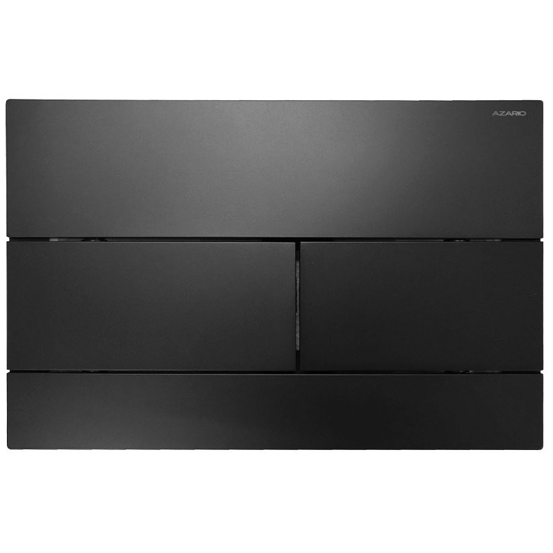 Кнопка смыва для унитаза AZARIO NEW AZ-013 пластик, цвет матовый черный