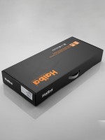 Душевая стойка Haiba HB24726-3 с термостатом, оружейная сталь