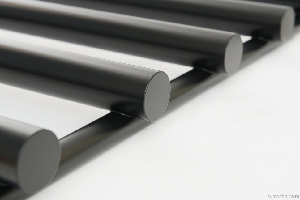 Полотенцесушитель водяной Сунержа Атлант 80x50, черный матовый