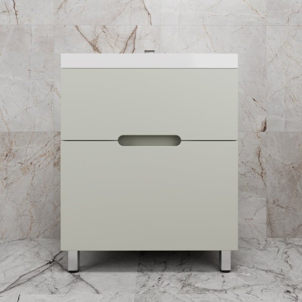 Тумба под раковину без столешницы Style Line Матис 70 напольная, олива