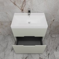 Тумба под раковину без столешницы Style Line Матис 70 напольная, олива