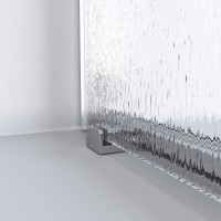 Душевой уголок Niagara Nova NG-3622-34 80x80, профиль хром, стекло шиншилла