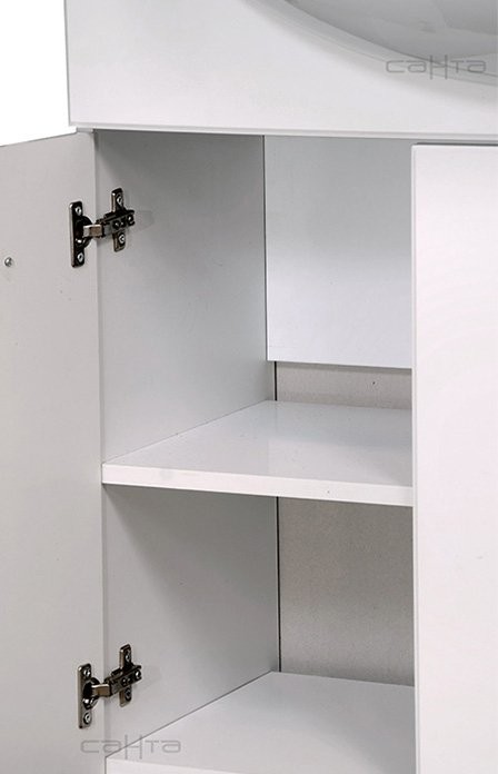 Тумба с раковиной СаНта Уют 55 2 двери, 2 ящика