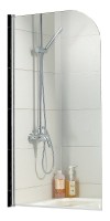 Шторка на ванну Azario MERRIT AZ-NF6211,70 см, профиль черный