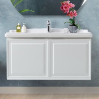 Тумба с раковиной Cezares Giubileo 80, bianco ludido, 2 дверцы