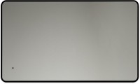Зеркало Art&Max Siena S 60х100 черное, с LED-подсветкой, 6000К