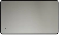 Зеркало Art&Max Siena S 60х100 черное, с LED-подсветкой, 6000К