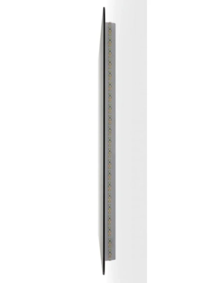 Зеркало Art&Max Siena S 60х100 черное, с LED-подсветкой, 6000К