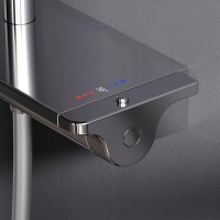 Душевая стойка AM.PM Spirit V2.0 F0770A400 с термостатом Душевая стойка AM.PM Spirit V2.0 F0770A400 с термостатом