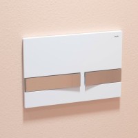 Кнопка смыва IDDIS Unifix UNI06WCi77 006, белая/хром
