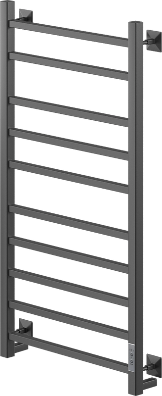 Полотенцесушитель электрический Ника Step 2 100/50, матовый черный RAL9005