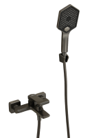 Смеситель для ванны с душем Haiba HB60726-3 оружейная сталь