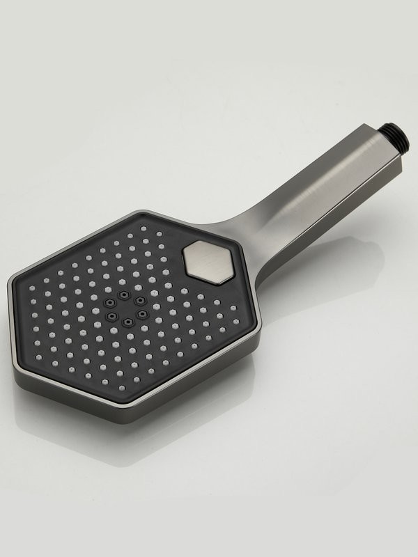 Смеситель для ванны с душем Haiba HB60726-3 оружейная сталь