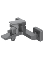 Смеситель для ванны с душем Haiba HB60726-3 оружейная сталь