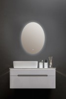Зеркало Art&Max Сarrara 57х77 с LED-подсветкой, 6000К