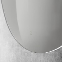 Зеркало Art&Max Сarrara 57х77 с LED-подсветкой, 6000К