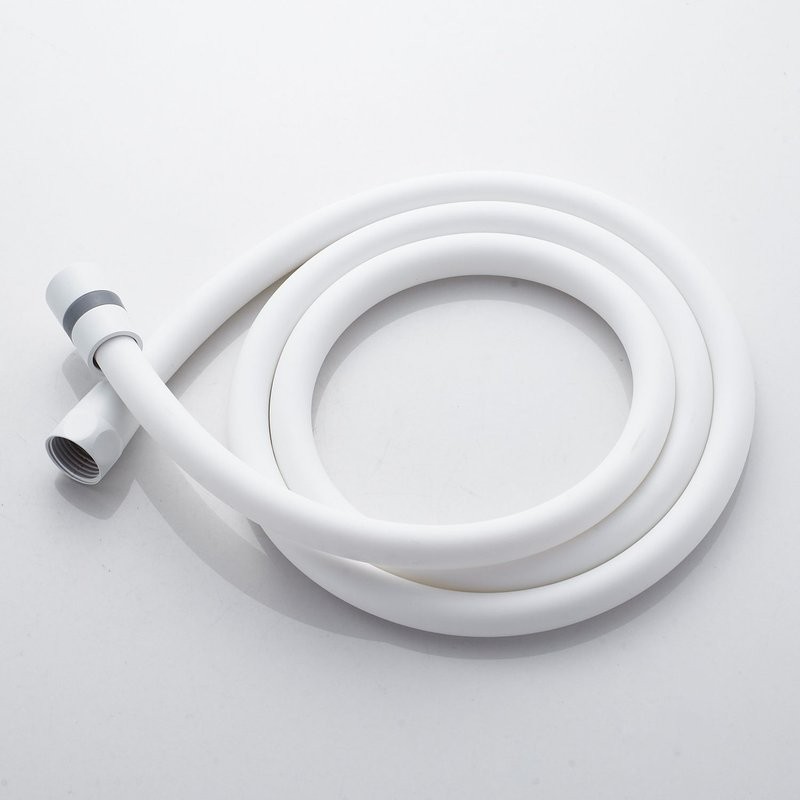 Смеситель для душа с лейкой Shevanik S4716C, белый