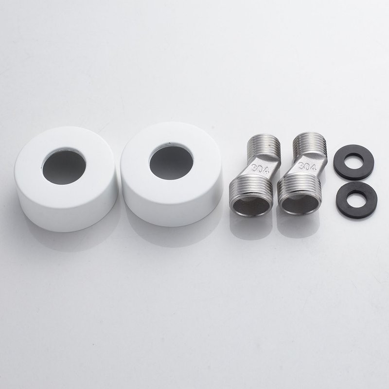 Смеситель для душа с лейкой Shevanik S4716C, белый