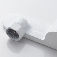 Смеситель для душа с лейкой Shevanik S4716C, белый