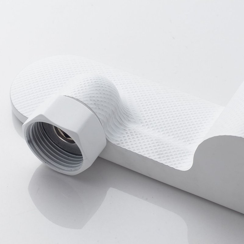 Смеситель для душа с лейкой Shevanik S4716C, белый