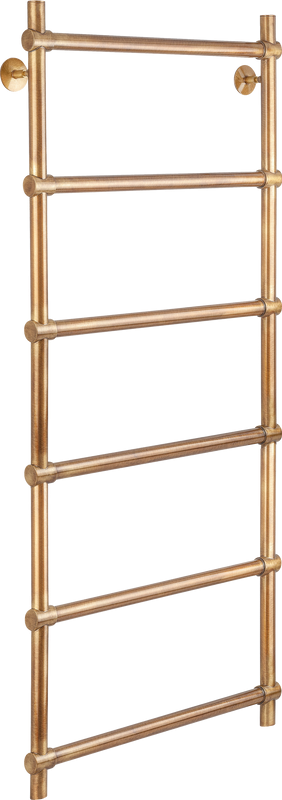 Полотенцесушитель водяной Secado Флоренция 2 125x55 см, бронза, лесенка, латунь