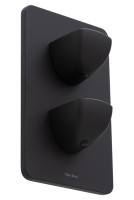 Термостатический смеситель встраиваемый Allen Brau Infinity 5.21116-31 С ВНУТРЕННЕЙ ЧАСТЬЮ, матовый черный