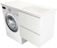 Мебель для ванной комнаты Эстет Dallas Luxe 130 подвесная, 2 ящика R